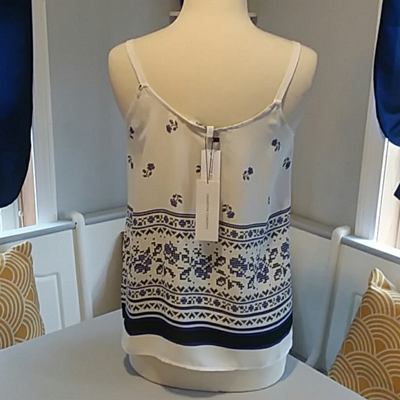Collective Concepts swing camisole blue white - Picture 4 of 7